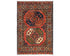 3x4 Rust Ersari Afghan Hand Knotted Veg Dye Wool Area Rug